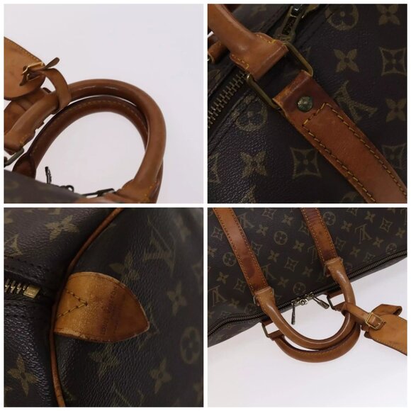 LOUIS VUITTON Monogram Keepall 45 Boston Bag M41428 LV Auth 114982 - Picture 16 of 16